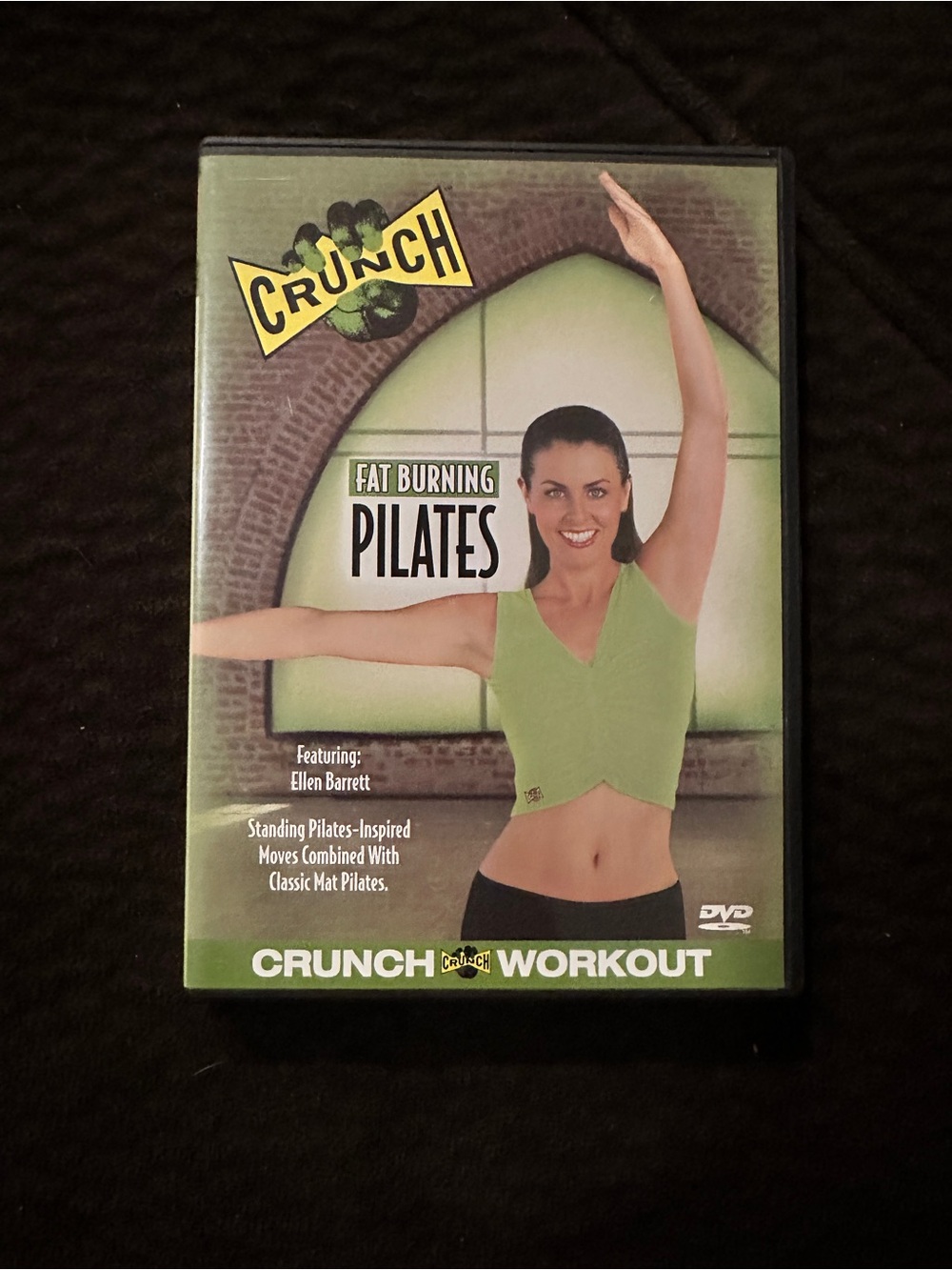 Crunch Fat Burning Pilates DVD - Green Cover